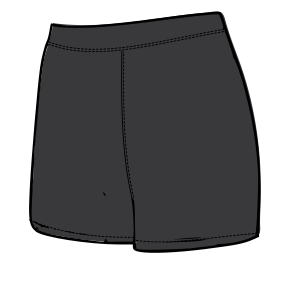 Moldes de confeccion para DAMA Shorts Short deportivo 9037